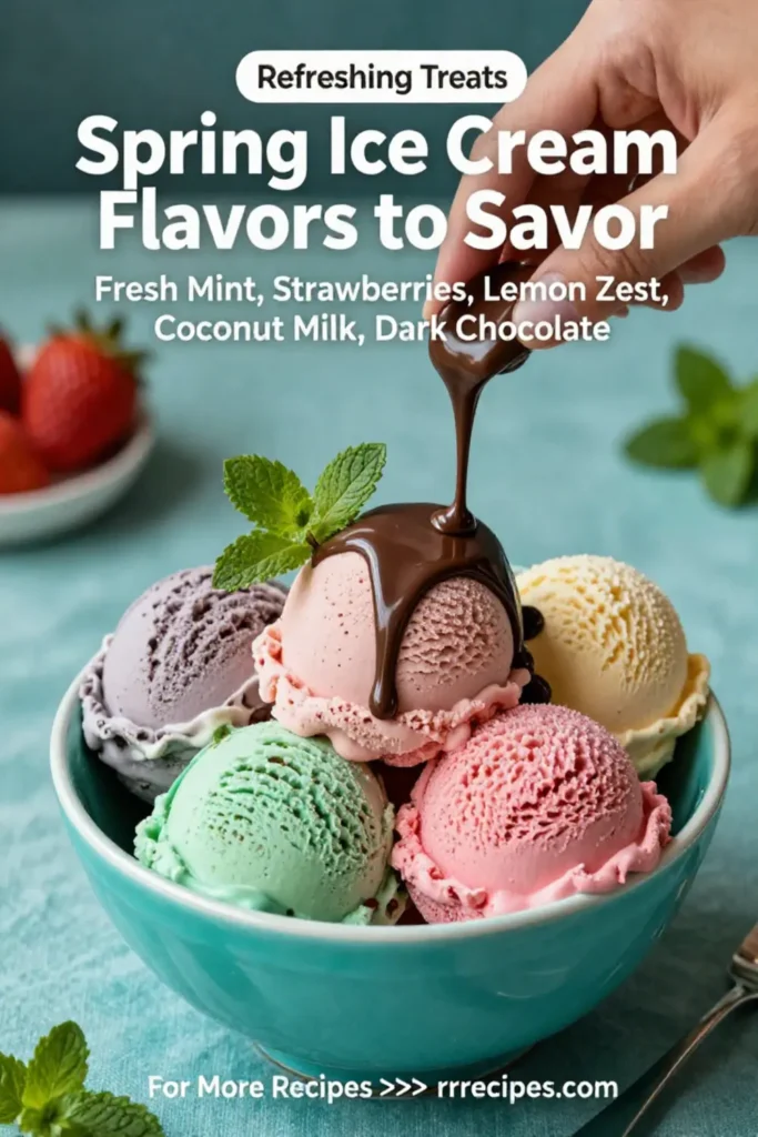 Spring Ice Cream Flavors to Savor: 5 Refreshing Delights