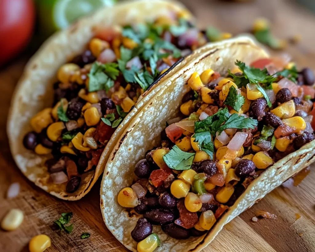 Cinco de Mayo: Black Bean and Corn Street Tacos for Cinco de Mayo in 20 Minutes