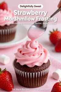 Strawberry Marshmallow Frosting
