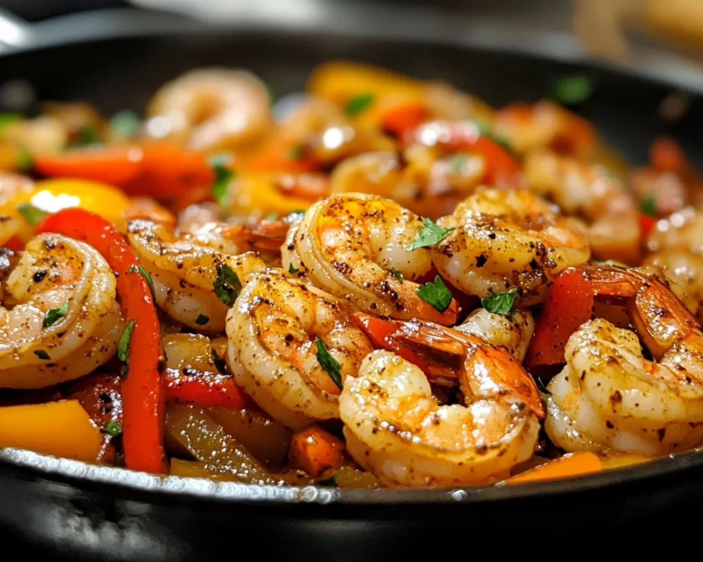 Easy Recipes: One Pan Shrimp Fajitas With Bell Peppers in 20 Minutes
