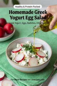 Homemade Greek Yogurt Egg Salad