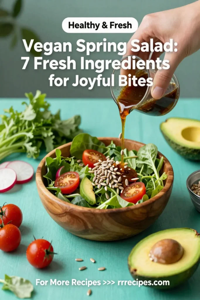 Vegan Spring Salad: 7 Fresh Ingredients for Joyful Bites