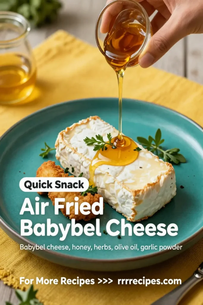 Air Fried Babybel Cheese