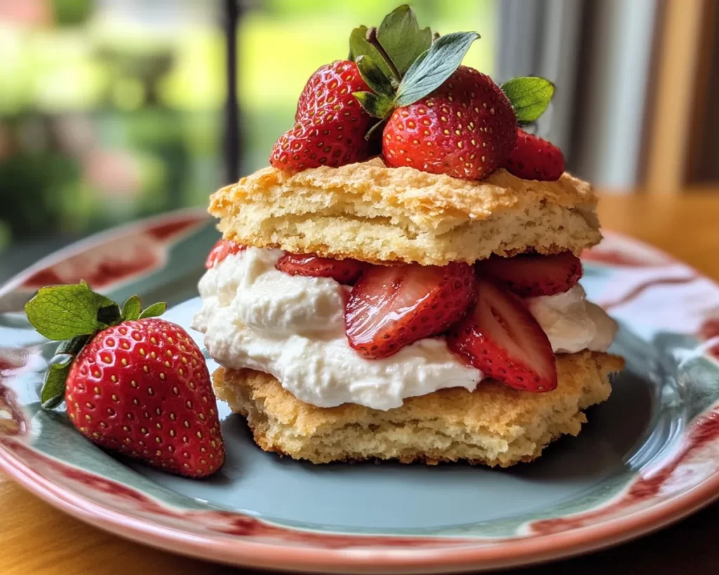 Strawberry Shortcake: Gluten Free Strawberry Shortcake With Almond Flour Biscuits in 30 Minutes