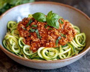 Healthy Dinner Recipes: Zucchini Noodles With Turkey Bolognese Sauce in 25 Minutes