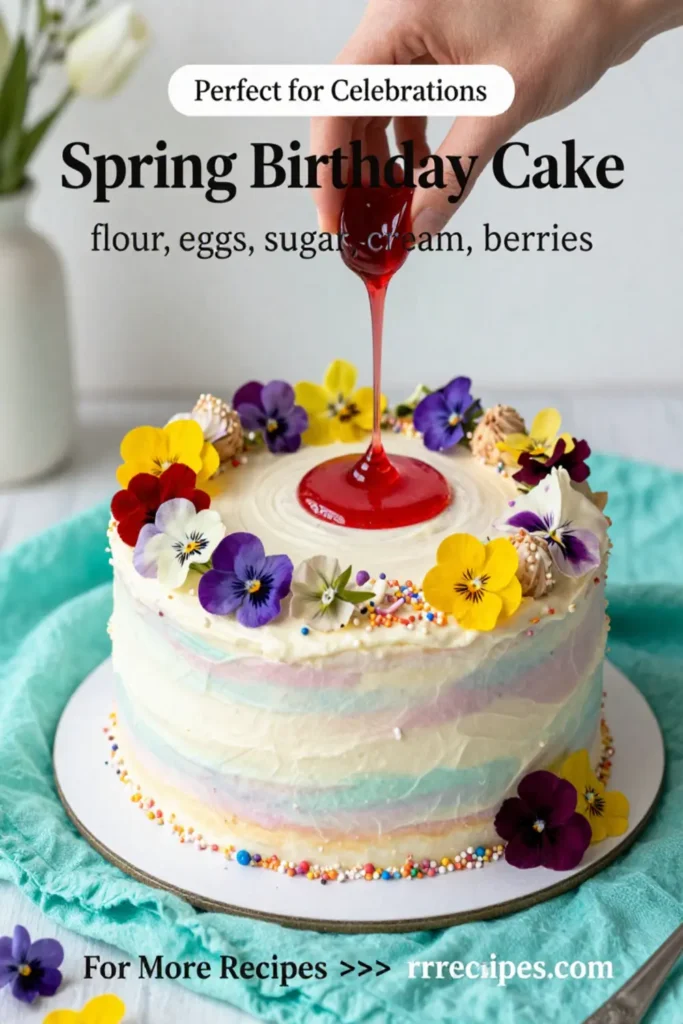 Spring Birthday Cake Aesthetic: 7 Tips for a Stunning Dessert