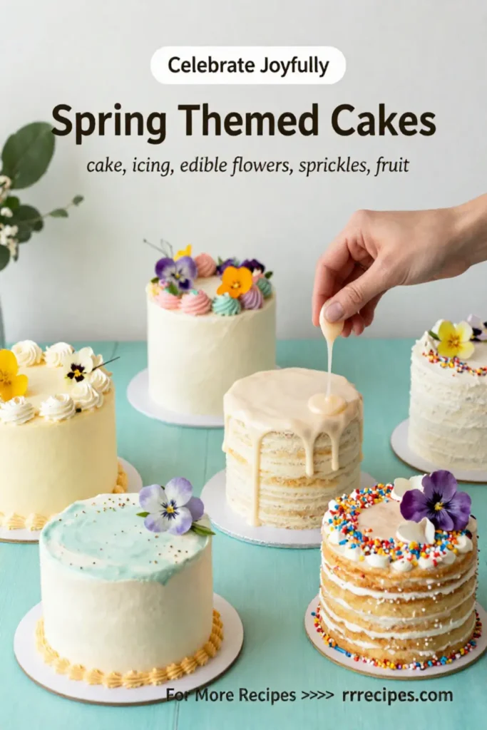 Spring Themed Cakes Decorating Ideas for a Joyful Celebration