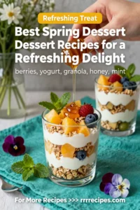 Best Spring Dessert Recipes for a Refreshing Delight