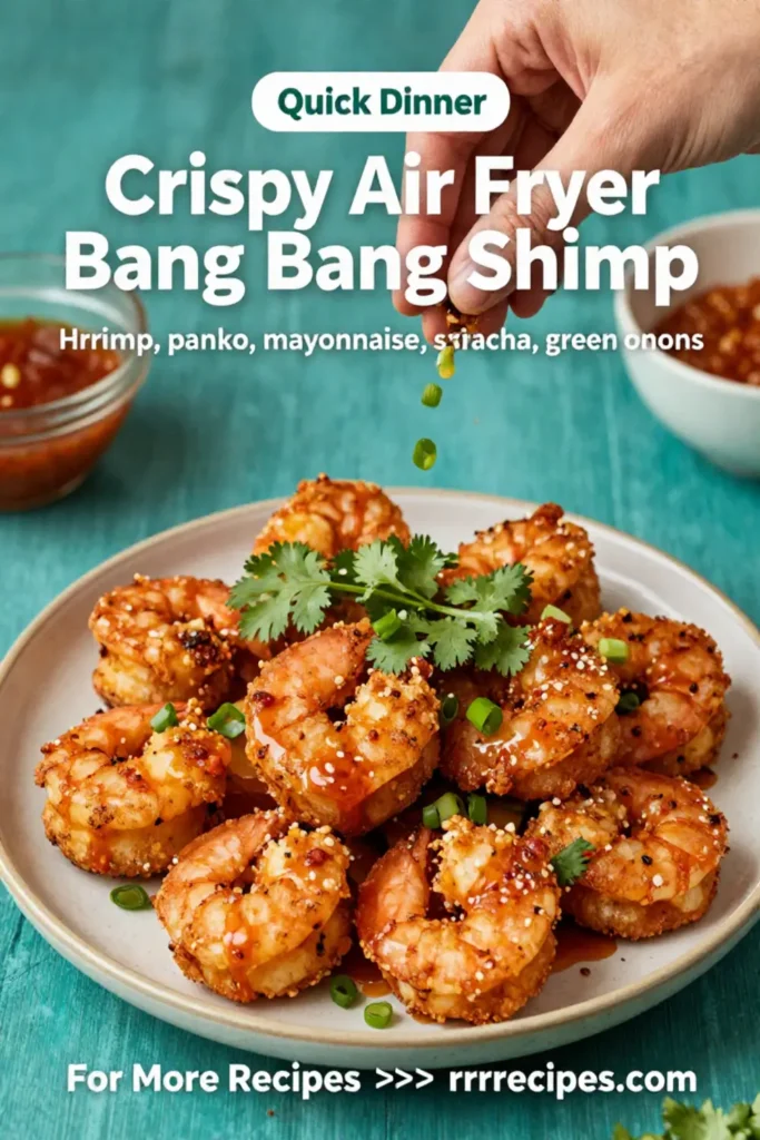 Crispy Air Fryer Bang Bang Shrimp