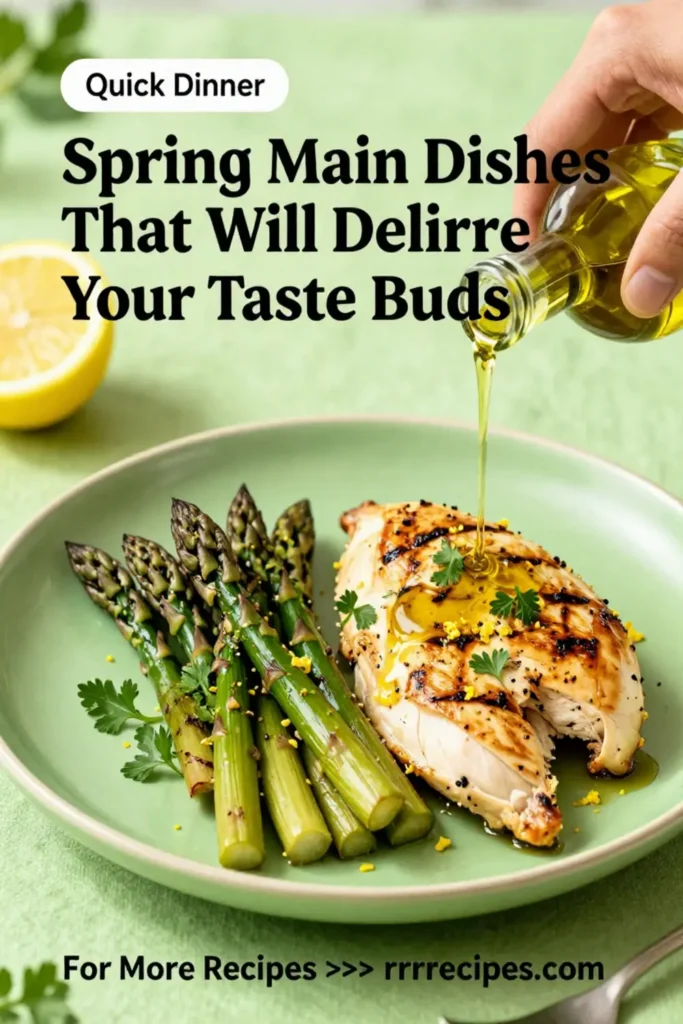 Spring Main Dishes That Will Delight Your Taste Buds