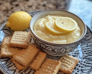 Dessert Recipes: Lemon Posset With Honey Shortbread Cookies in 20 Minutes