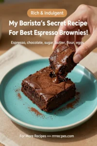 My Barista'S Secret Recipe For The Best Espresso Brownies!