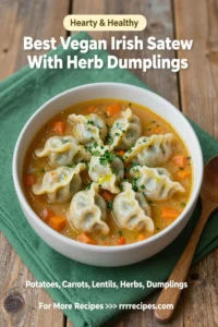 Best Vegan Irish Stew With Herb Dumplings