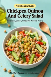 Chickpea Quinoa And Celery Salad