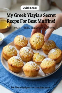My Greek Yiayia'S Secret Recipe For Best Muffins!