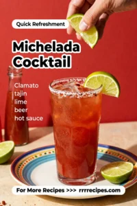 Cinco de Mayo: Michelada Cocktail With Clamato and Tajin for Cinco de Mayo in 10 Minutes