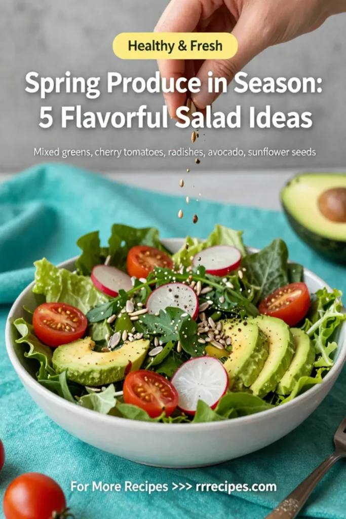 Spring Produce in Season: 5 Flavorful Salad Ideas