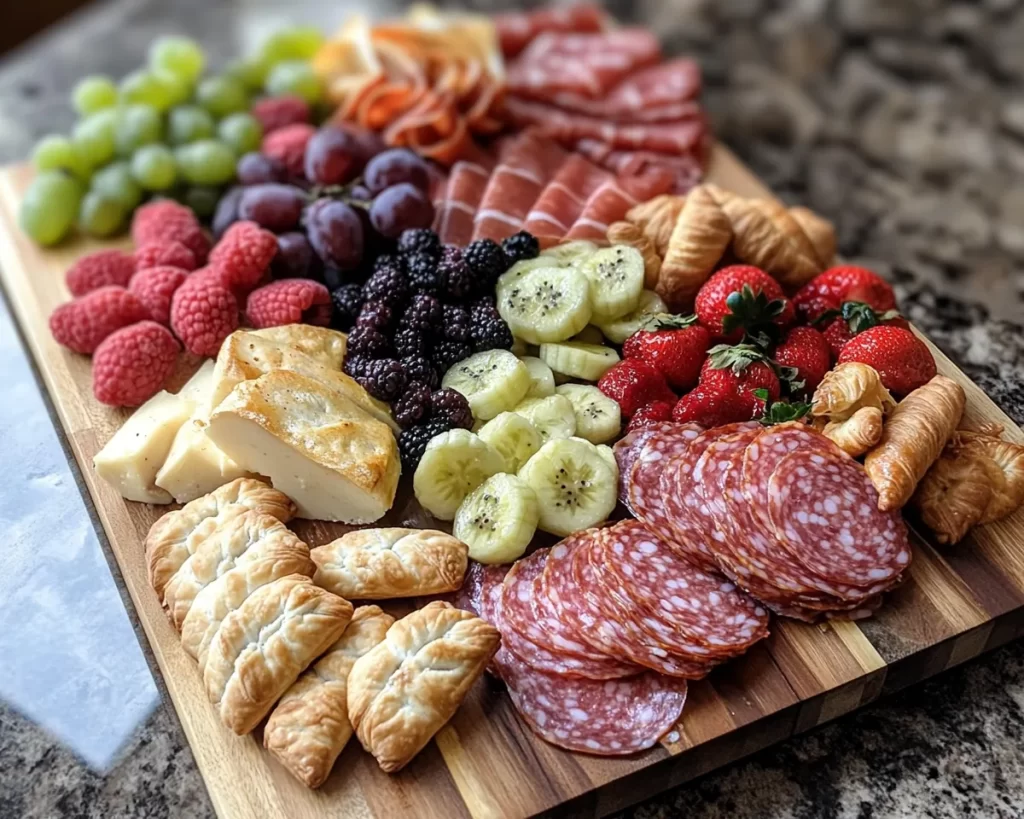 Charcuterie Board: Loaded Breakfast Charcuterie Board With Pastries and Fruit in 20 Minutes