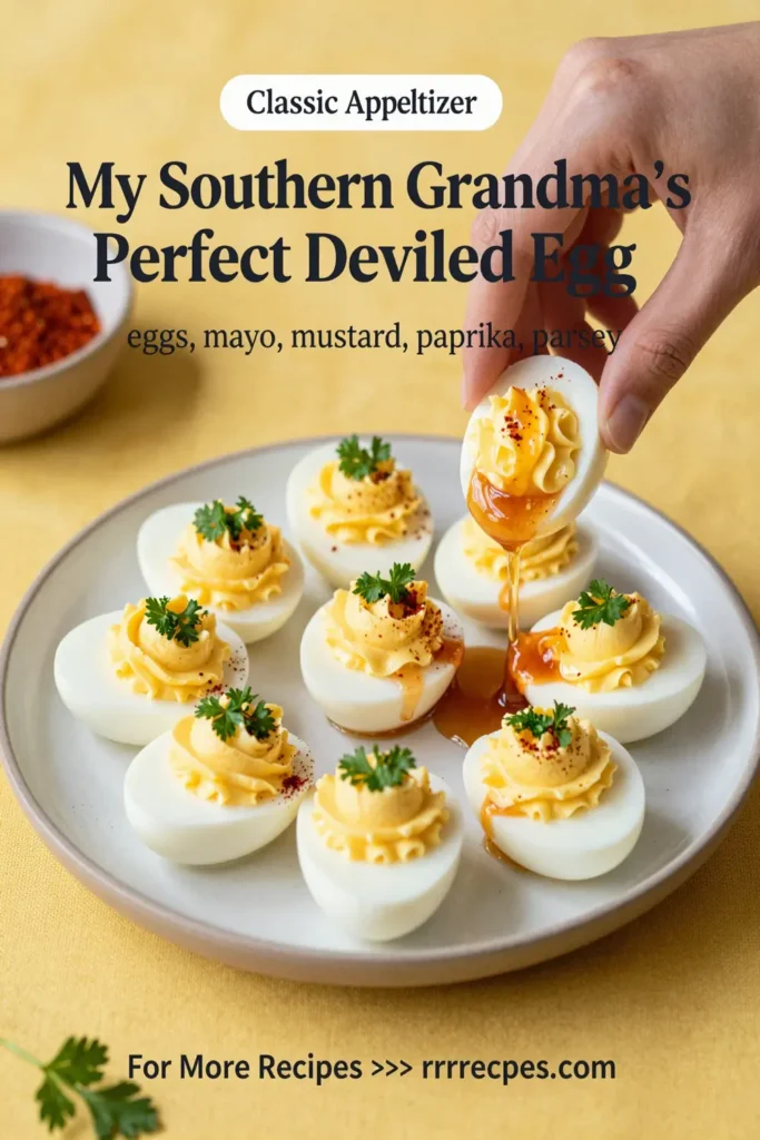 My Southern Grandma'S Perfect Deviled Egg Secret!