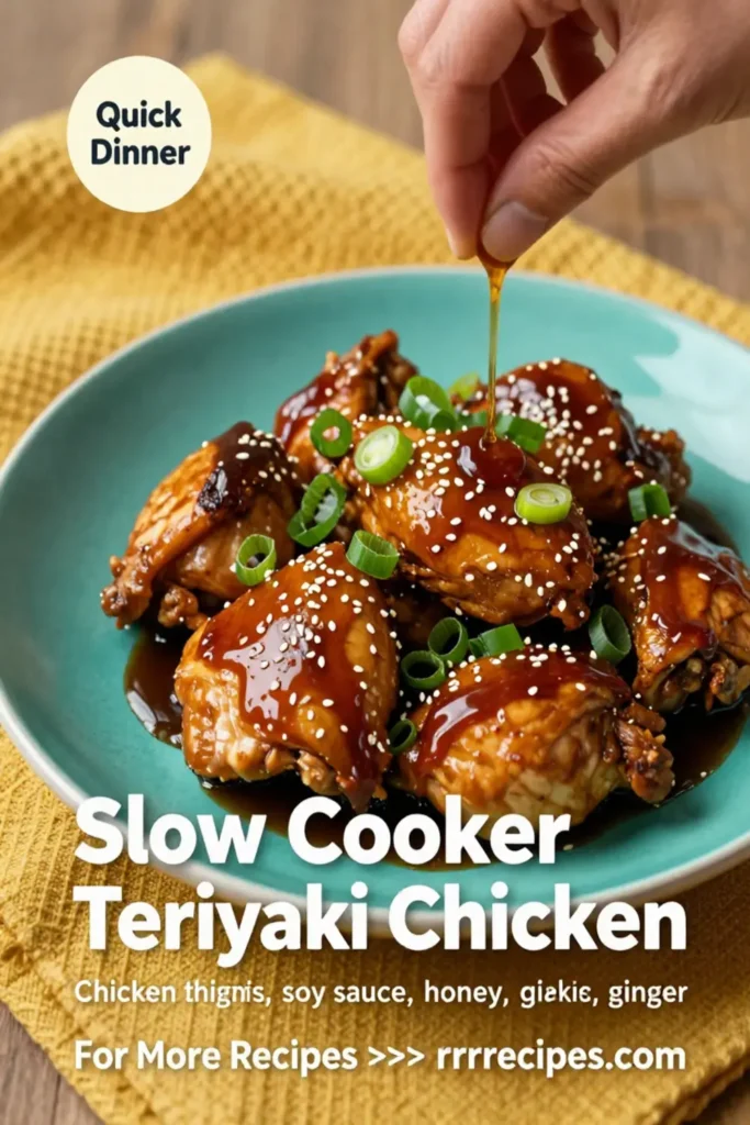 Slow Cooker Teriyaki Chicken