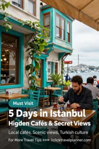 5 Days in Istanbul 🇹🇷 Hidden Cafés & Secret Views