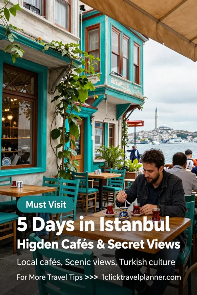 5 Days in Istanbul 🇹🇷 Hidden Cafés & Secret Views