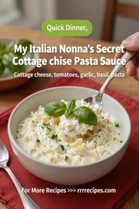 My Italian Nonna'S Secret Cottage Cheese Pasta Sauce!
