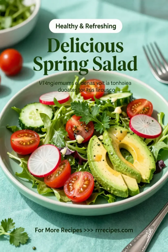 Delicious Spring Salad Dressing Recipes: 5 Refreshing Variations to Try