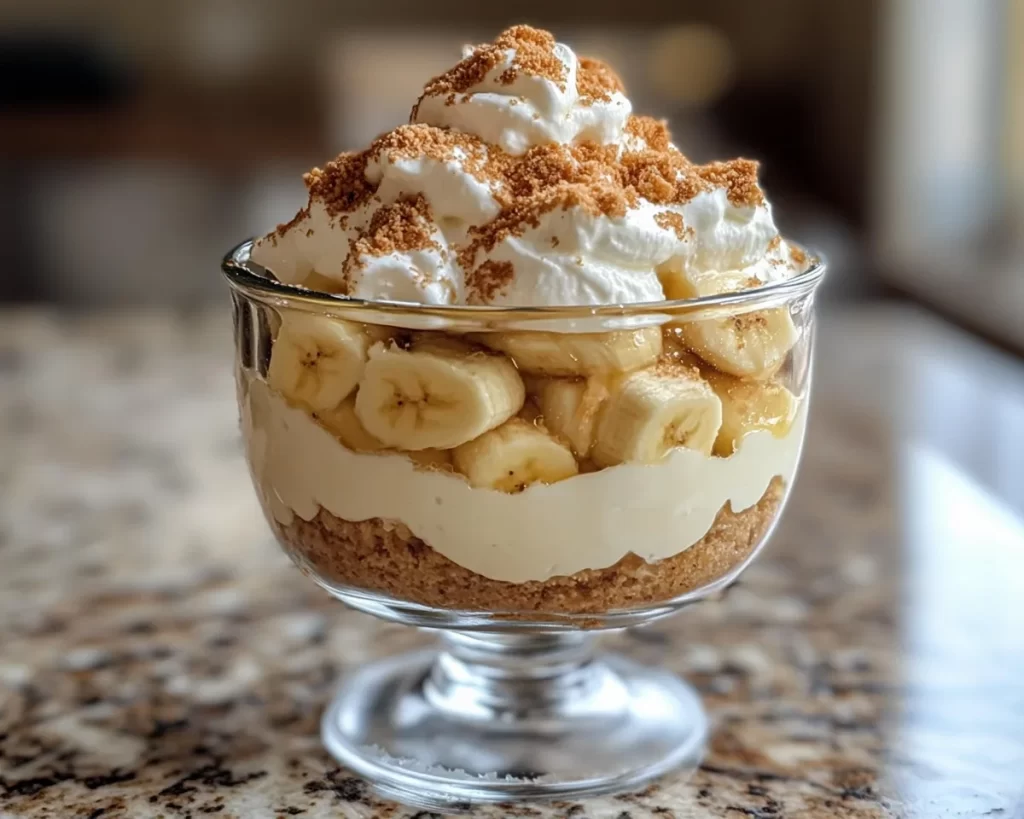 Banana Pudding: Southern Banana Pudding With Homemade Whipped Cream in 20 Minutes