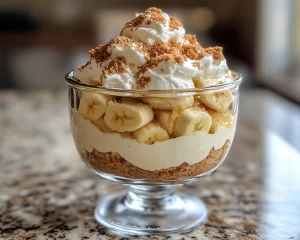Banana Pudding: Southern Banana Pudding With Homemade Whipped Cream in 20 Minutes