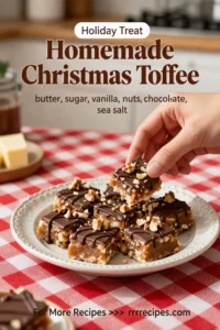 Homemade Christmas Toffee