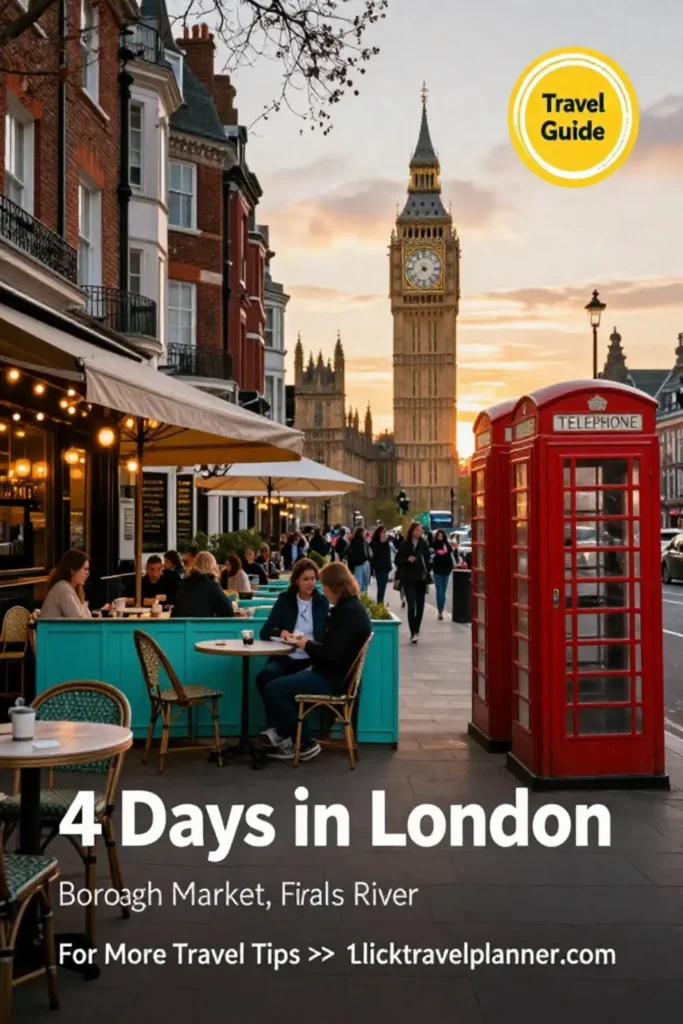 4 Days in London 🇬🇧 The Only Itinerary You Need