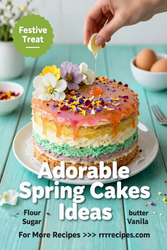 Adorable Spring Cake Ideas to Brighten Your Celebrations