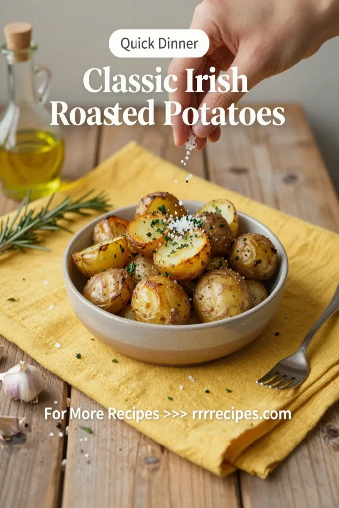 Classic Irish Roasted Potatoes