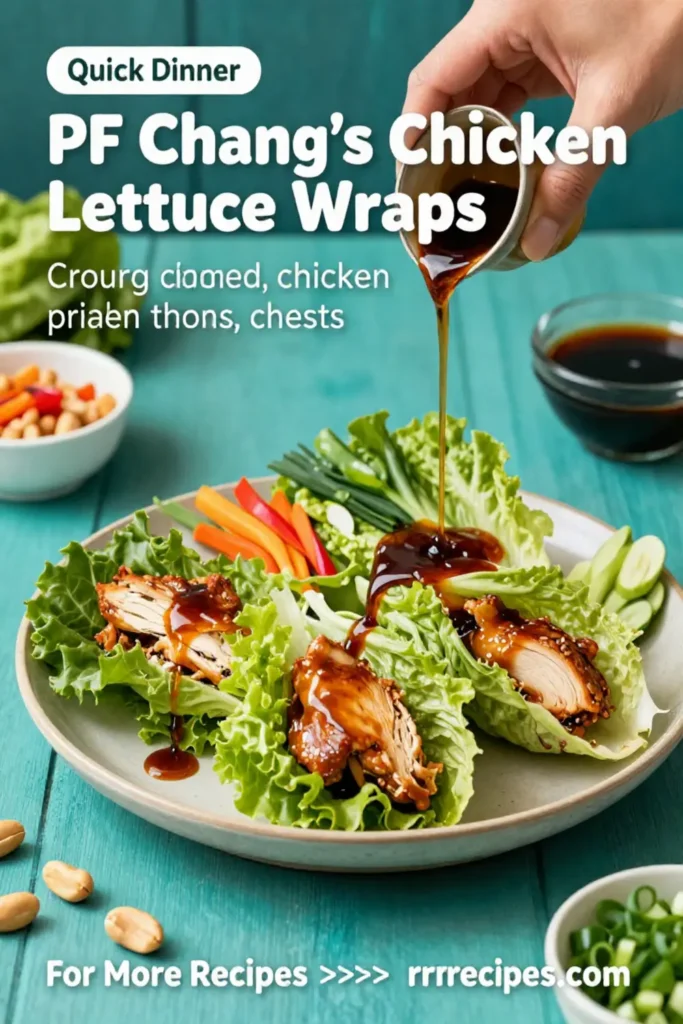 PF Chang's Chicken Lettuce Wraps
