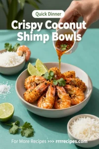 Crispy Coconut Shrimp Bowls