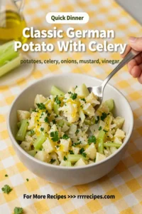 Classic German Potato Salad With Celery