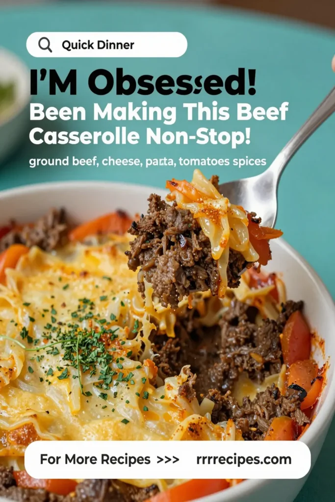 I'M Obsessed! Been Making This Beef Casserole Non-Stop!