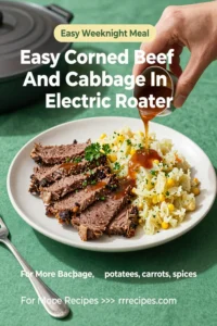 Easy Corned Beef And Cabbage In An Electric Roaster