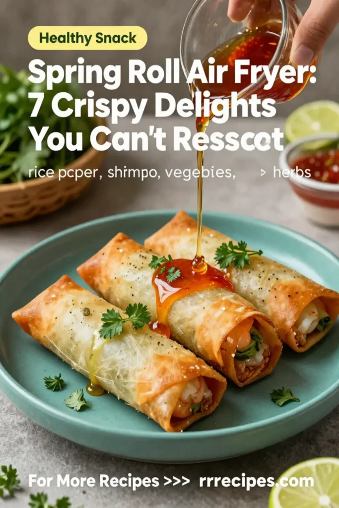 Spring Roll Air Fryer: 7 Crispy Delights You Can't Resist