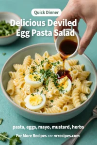 Delicious Deviled Egg Pasta Salad