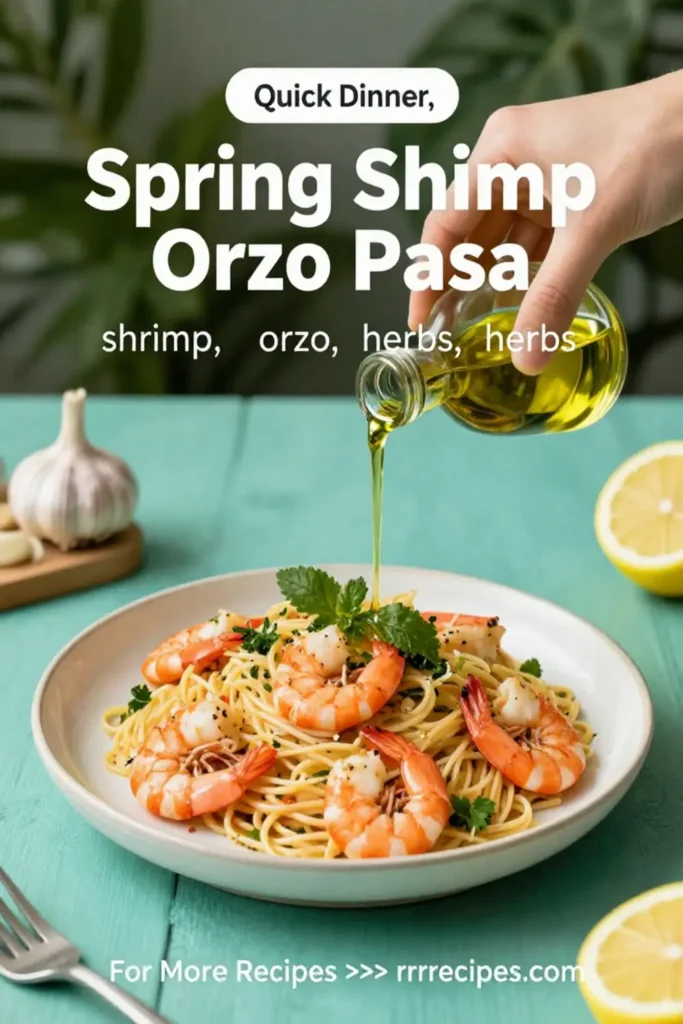 Spring Shrimp Orzo Pasta: 7 Fresh Flavors to Brighten Days