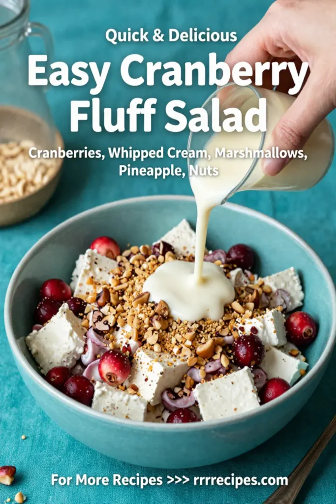 Easy Cranberry Fluff Salad