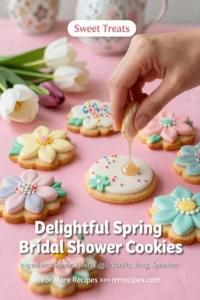 Delightful Spring Bridal Shower Cookies: 7 Sweet Recipes You’ll Adore