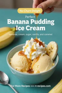 Perfect Banana Pudding Ice Cream