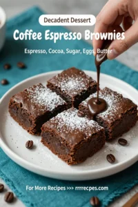 Coffee Espresso Brownies