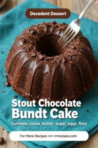 Stout Chocolate Guinness Bundt Cake
