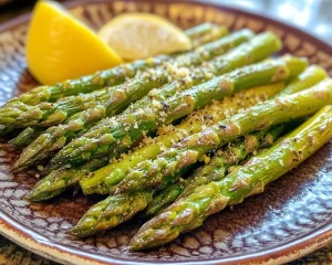 Easter Side Dishes: Roasted Asparagus With Lemon and Parmesan in 20 Minutes