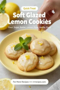 Soft Glazed Lemon Cookies