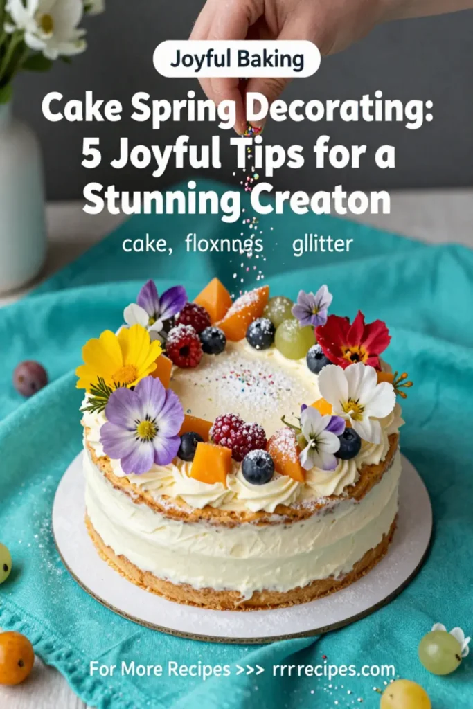 Cake Spring Decorating: 5 Joyful Tips for a Stunning Creation